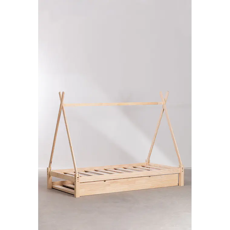 Celena · Cama nido infantil en madera de pino 3