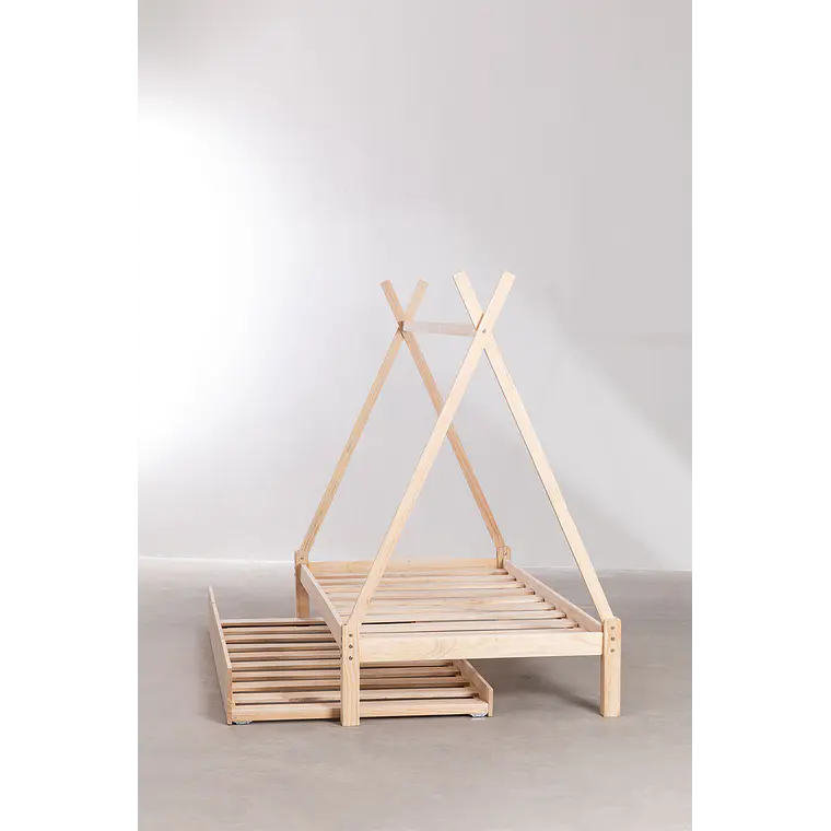 Celena · Cama nido infantil en madera de pino 5