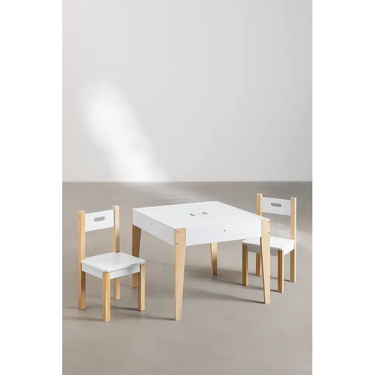 Ilaira · Set infantil de mesa y 2 sillas 4