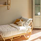 Nerina · Cama infantil de ratán con colchón - Miniatura 2