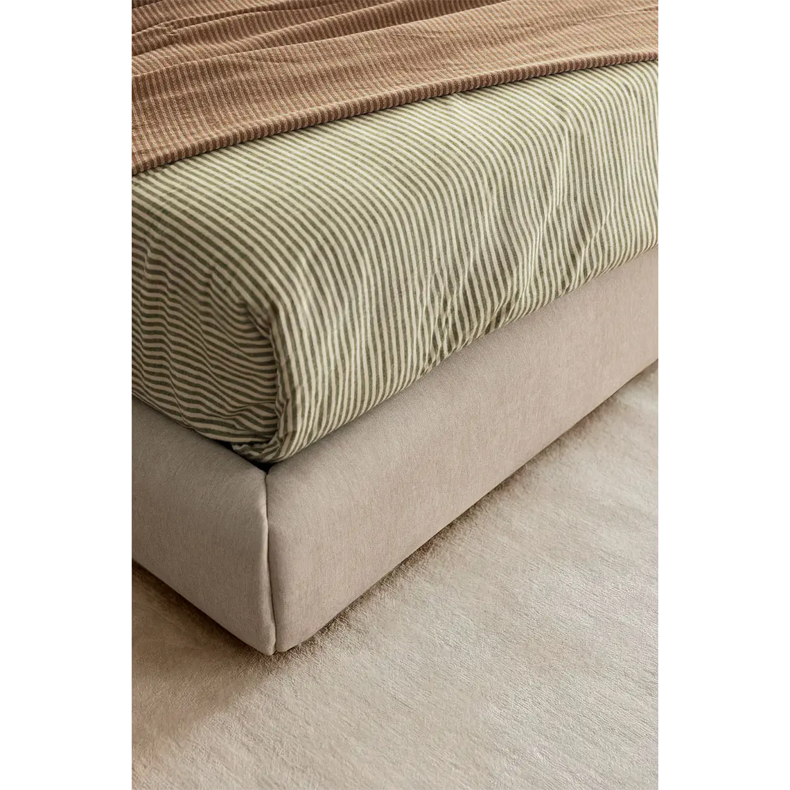 Solaya · Cama infantil tapizada con canapé 90x190 4
