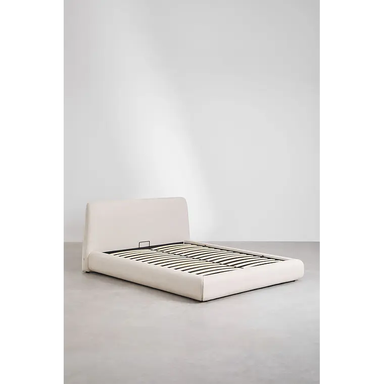 Solaya · Cama infantil tapizada con canapé 90x190 5