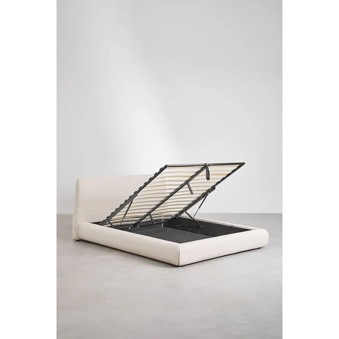 Solaya · Cama infantil tapizada con canapé 90x190 6
