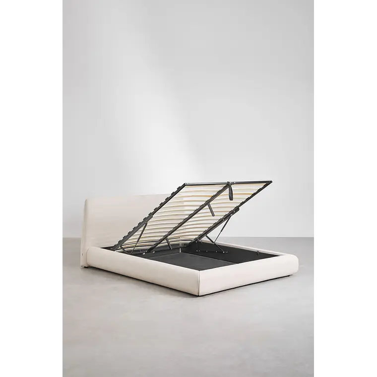 Solaya · Cama infantil tapizada con canapé 90x190 6