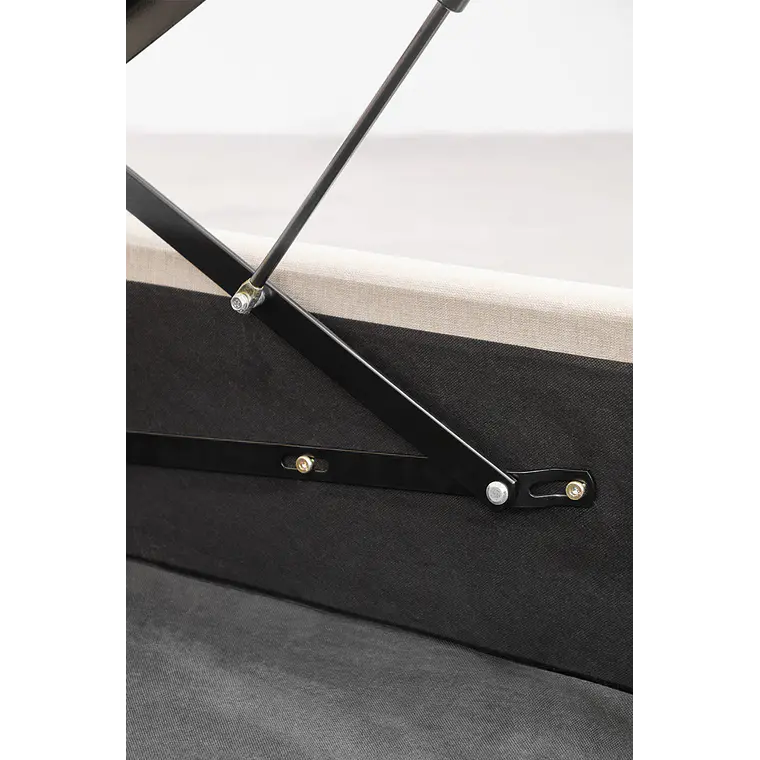 Solaya · Cama infantil tapizada con canapé 90x190 10