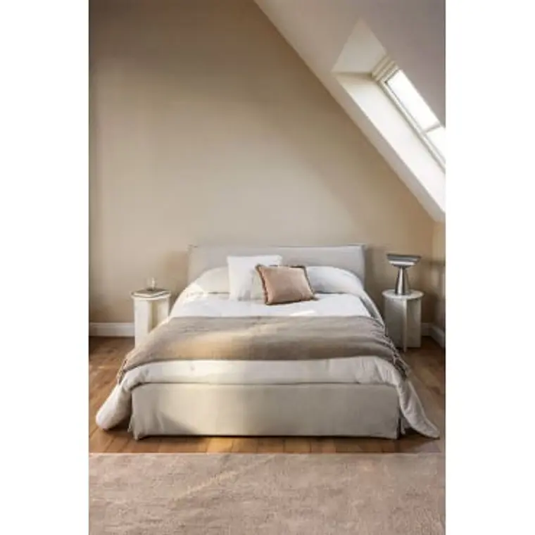 Velora · Cama infantil con canapé en chenilla 90x190 2