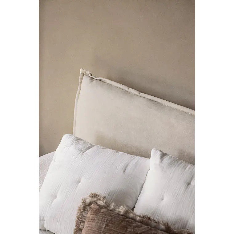 Velora · Cama infantil con canapé en chenilla 90x190 4