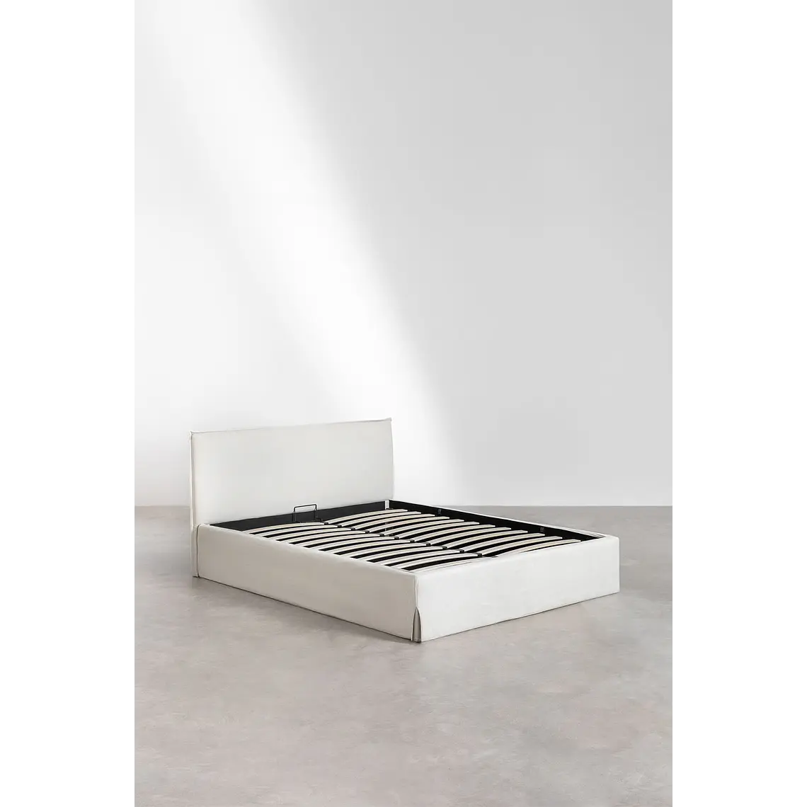 Velora · Cama infantil con canapé en chenilla 90x190 5