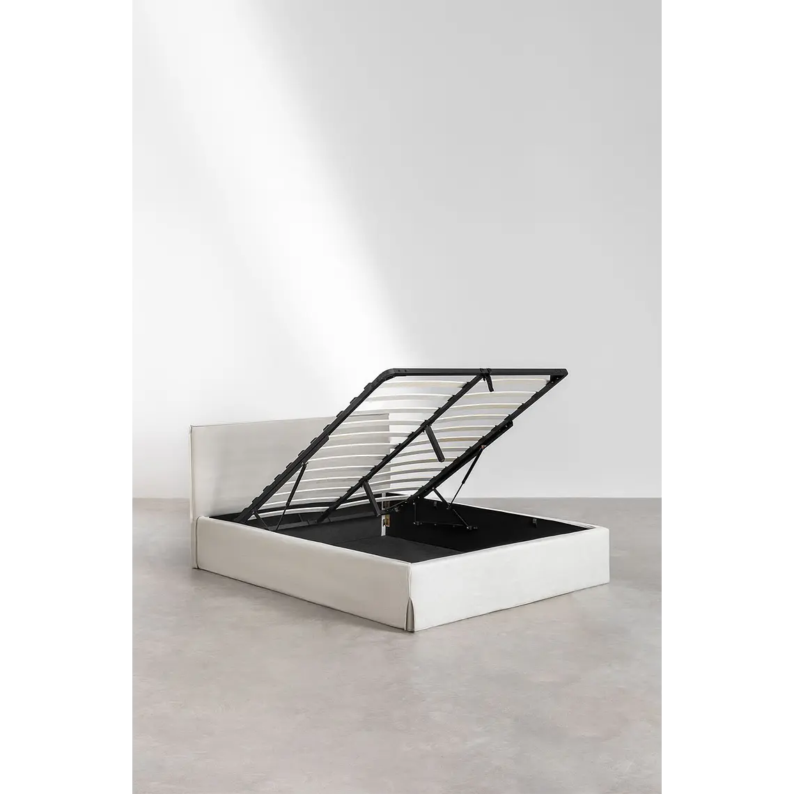 Velora · Cama infantil con canapé en chenilla 90x190 6