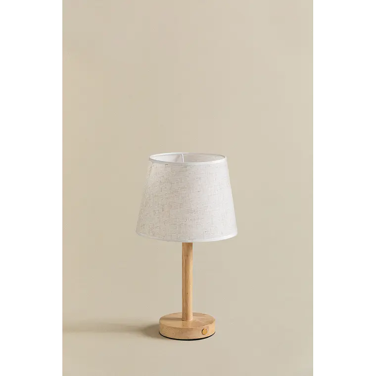 Lámpara de mesa inalámbrica en madera 4