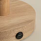 Lámpara de mesa inalámbrica en madera - Miniatura 7