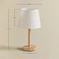 Lámpara de mesa inalámbrica en madera - Miniatura 9