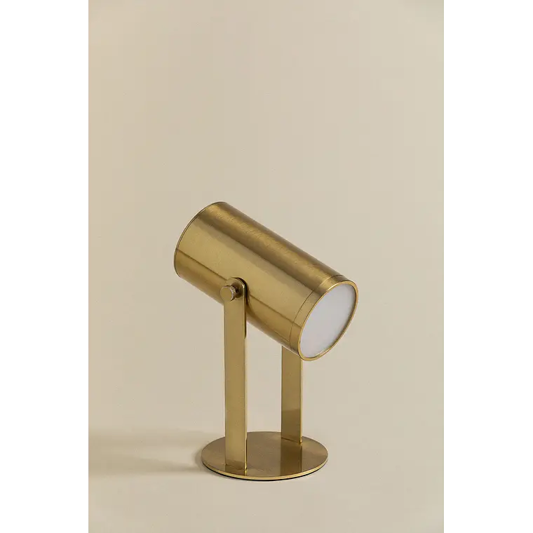 Lámpara de mesa LED orientable e inalámbrica en hierro 3