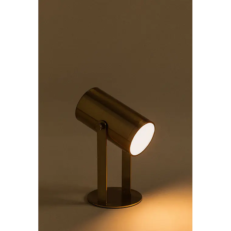 Lámpara de mesa LED orientable e inalámbrica en hierro 4