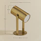 Lámpara de mesa LED orientable e inalámbrica en hierro - Miniatura 10