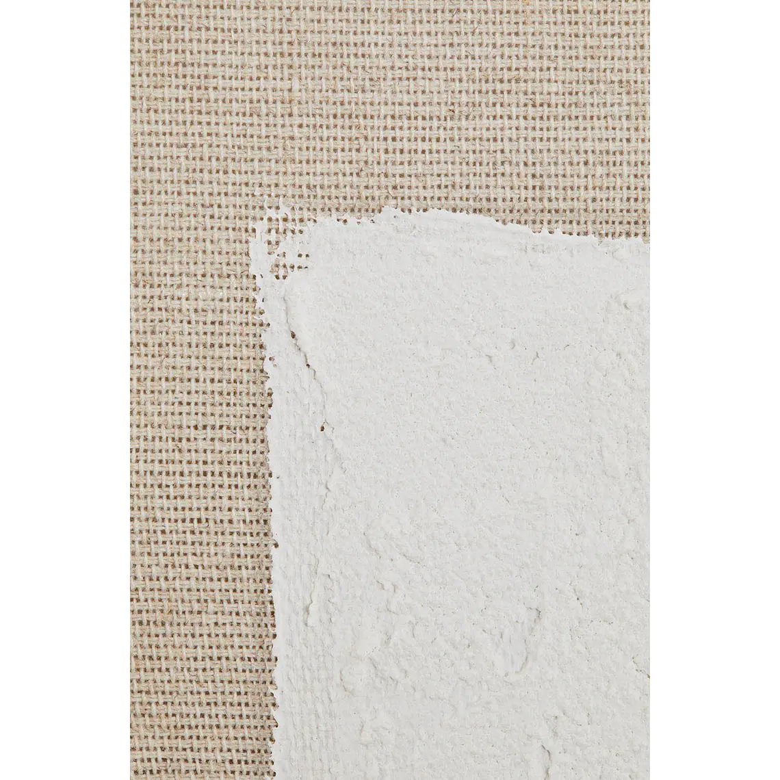 Lienzo decorativo 80x100 cm en lino con textura de escayola Soria 5