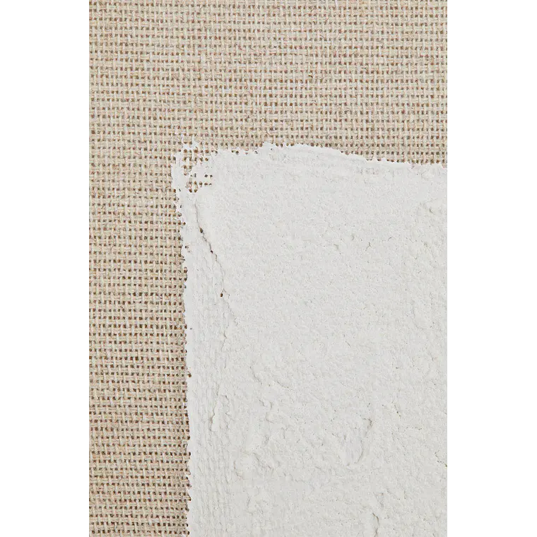 Lienzo decorativo 80x100 cm en lino con textura de escayola Soria 5
