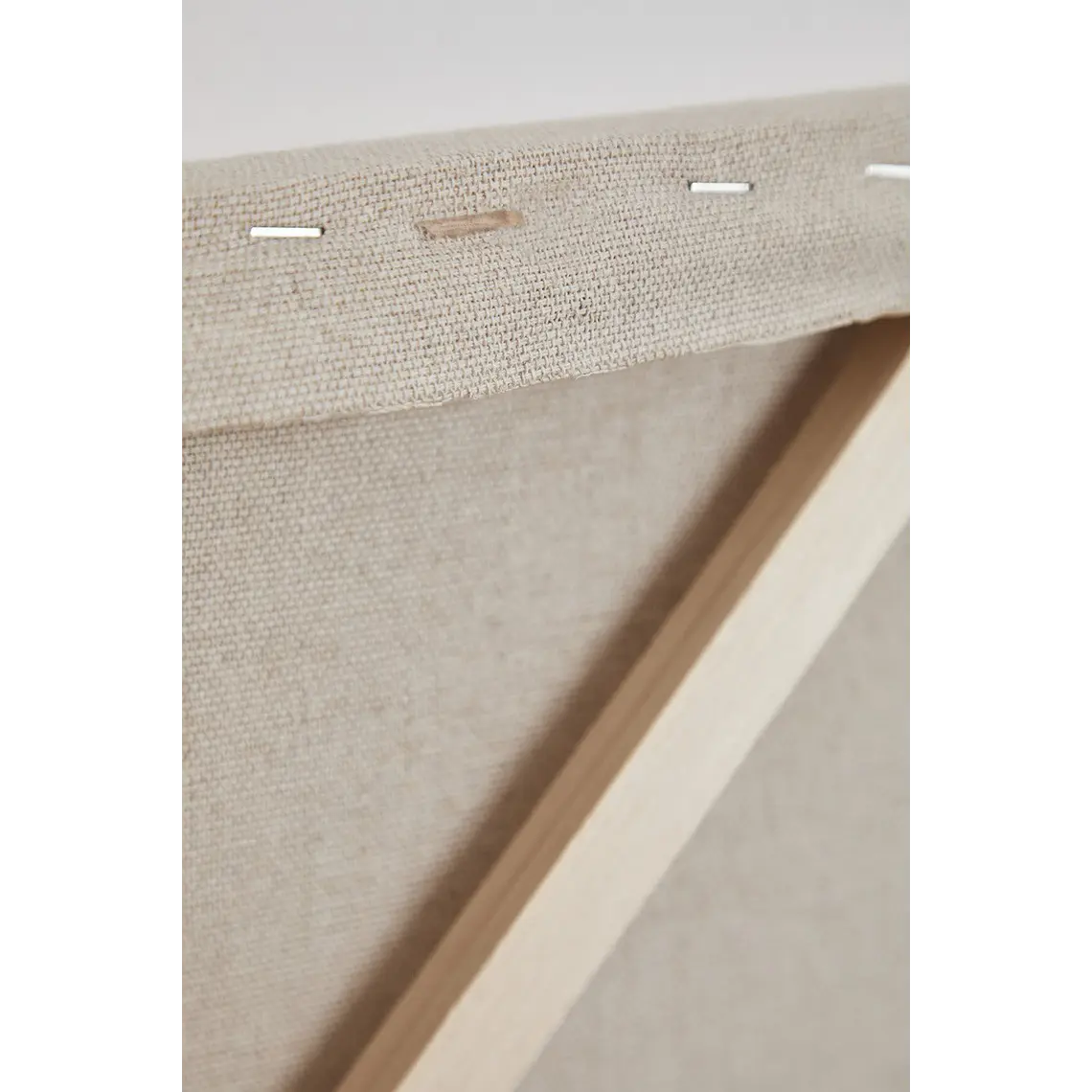 Lienzo decorativo 80x100 cm en lino con textura de escayola Soria 7