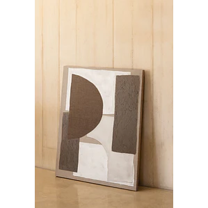 Lienzo decorativo 80x100 cm pintado a mano Dorea
