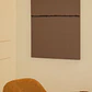 Lienzo decorativo 80x100 cm pintado a mano sobre lino con relieve de escayola Pavia - Miniatura 2