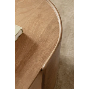 Arsel · Mesa de centro en acabado madera de 110 cm