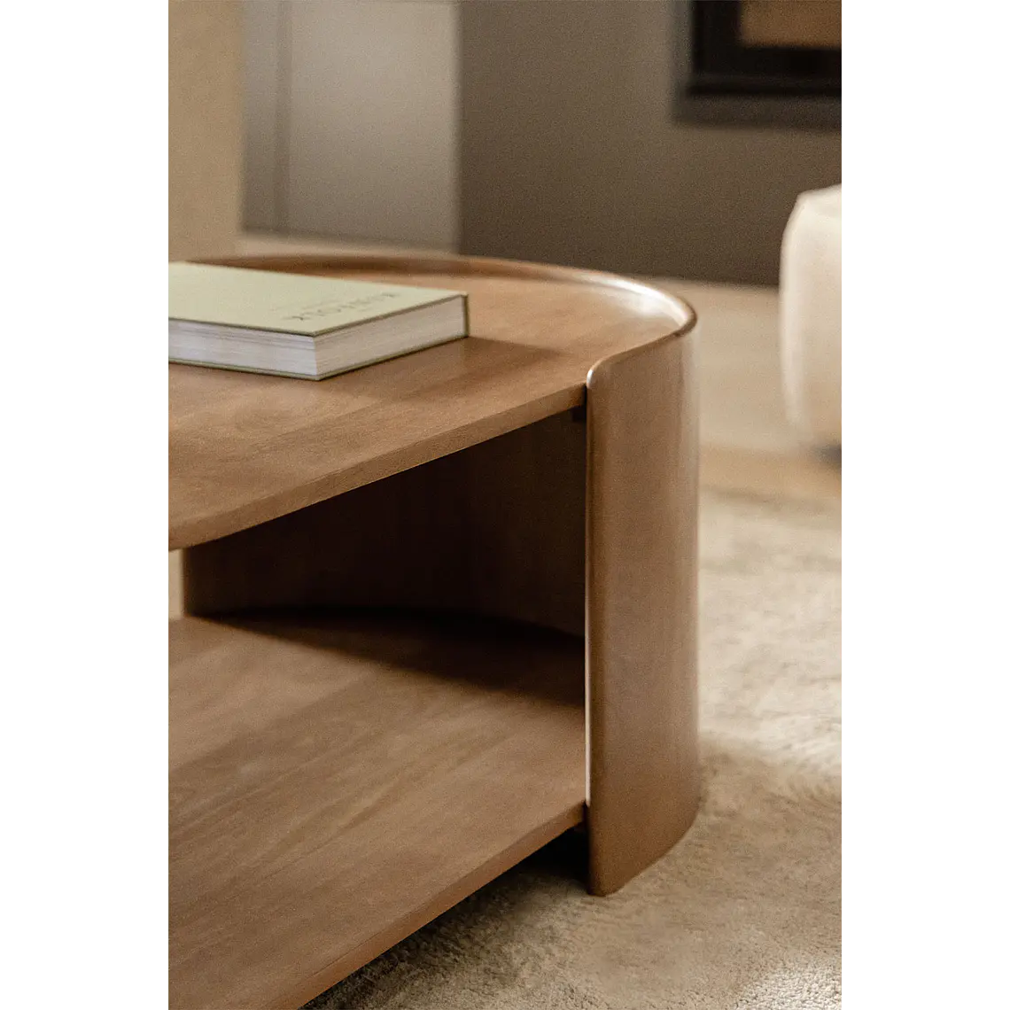 Arsel · Mesa de centro en acabado madera de 110 cm 3