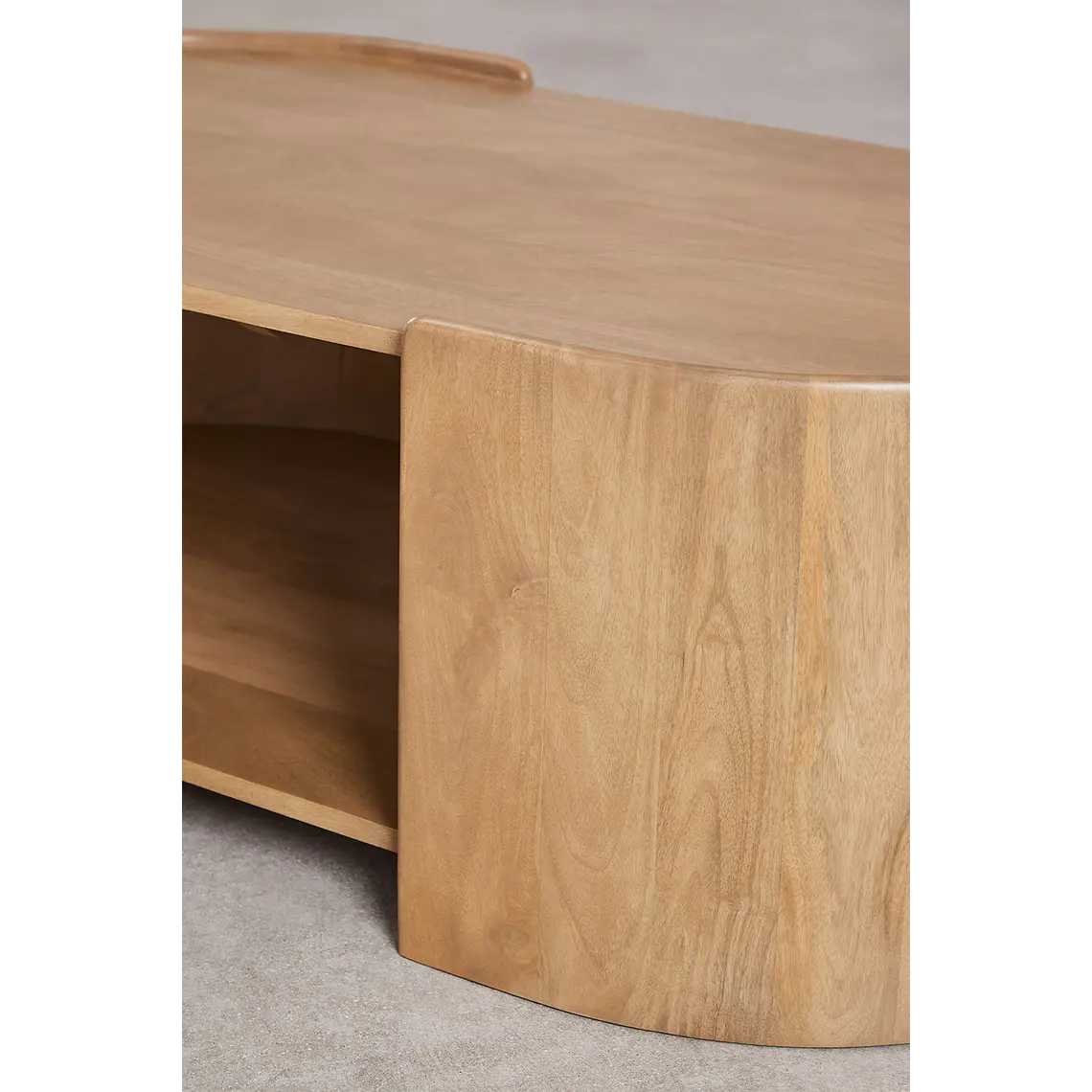Arsel · Mesa de centro en acabado madera de 110 cm 6
