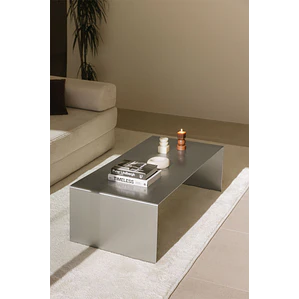 Enaeris · Mesa de centro en metal de 110 cm