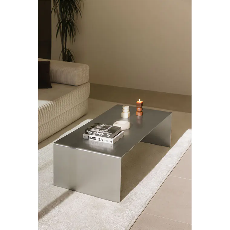 Enaeris · Mesa de centro en metal de 110 cm 1