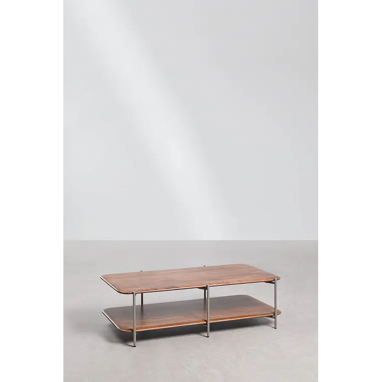 Evoora · Mesa de centro en acabado madera de 120 cm 5