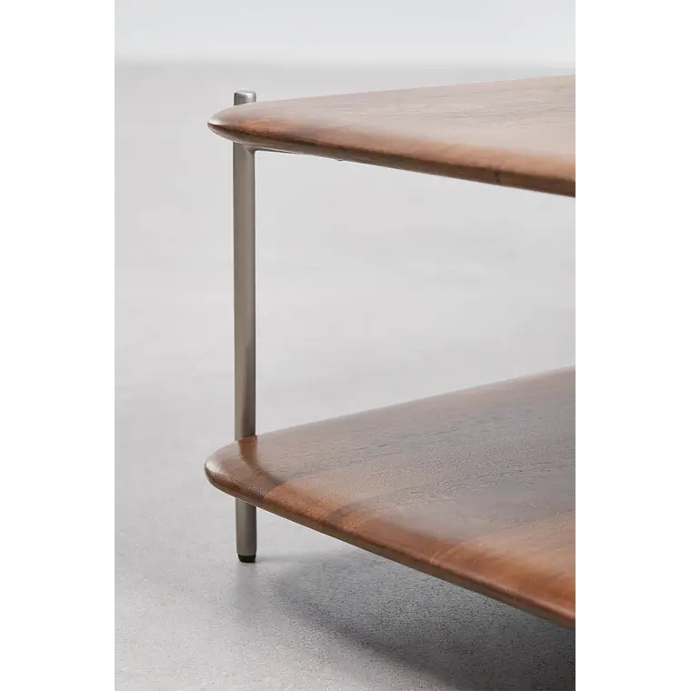 Evoora · Mesa de centro en acabado madera de 120 cm 6