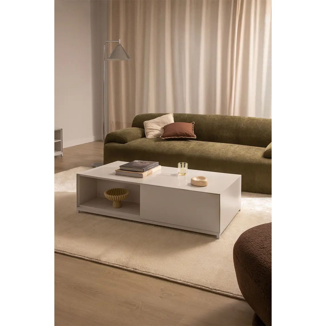 Liolia · Mesa de centro en acabado madera de 120 cm 1