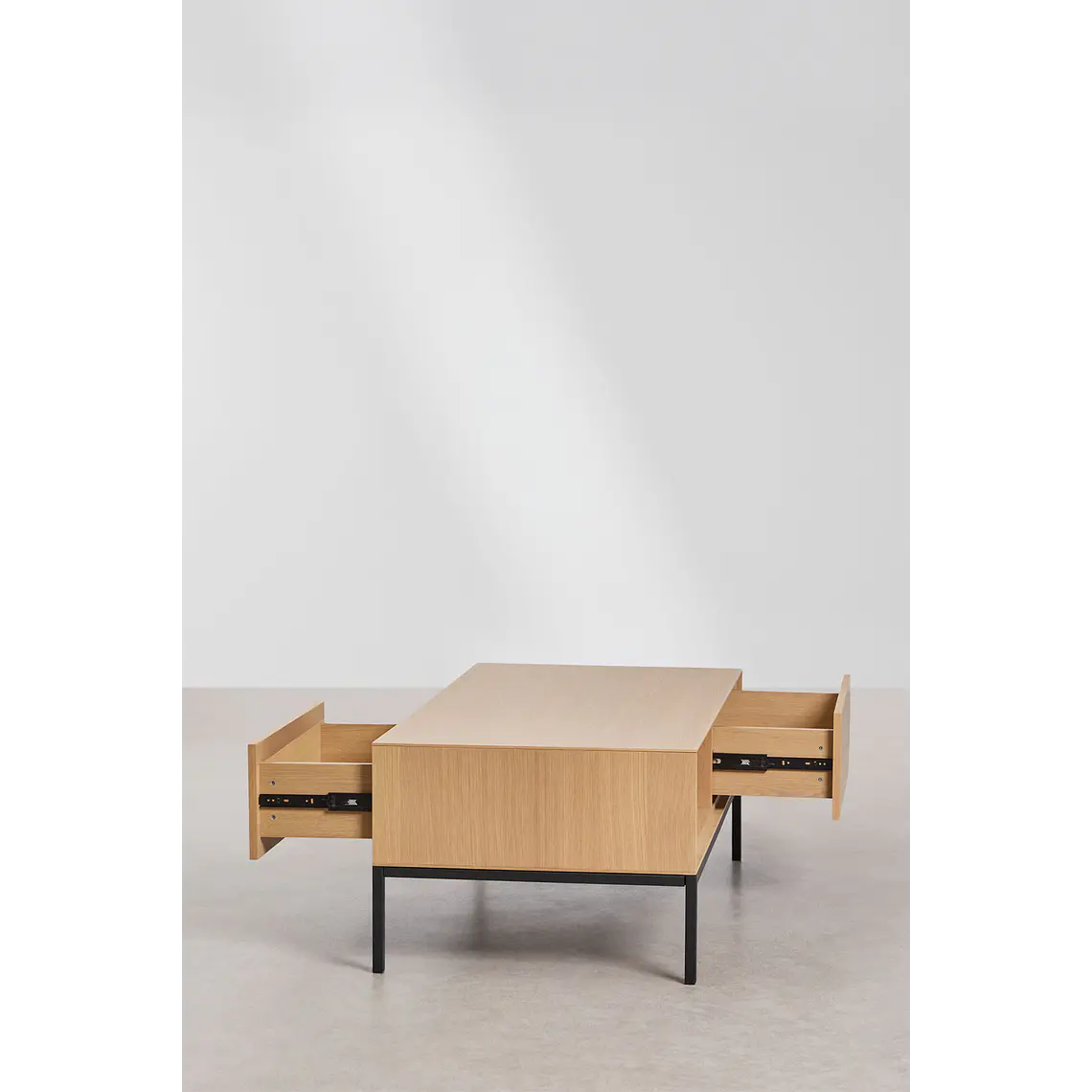 Lulen · Mesa de centro en acabado madera de 120 cm 4