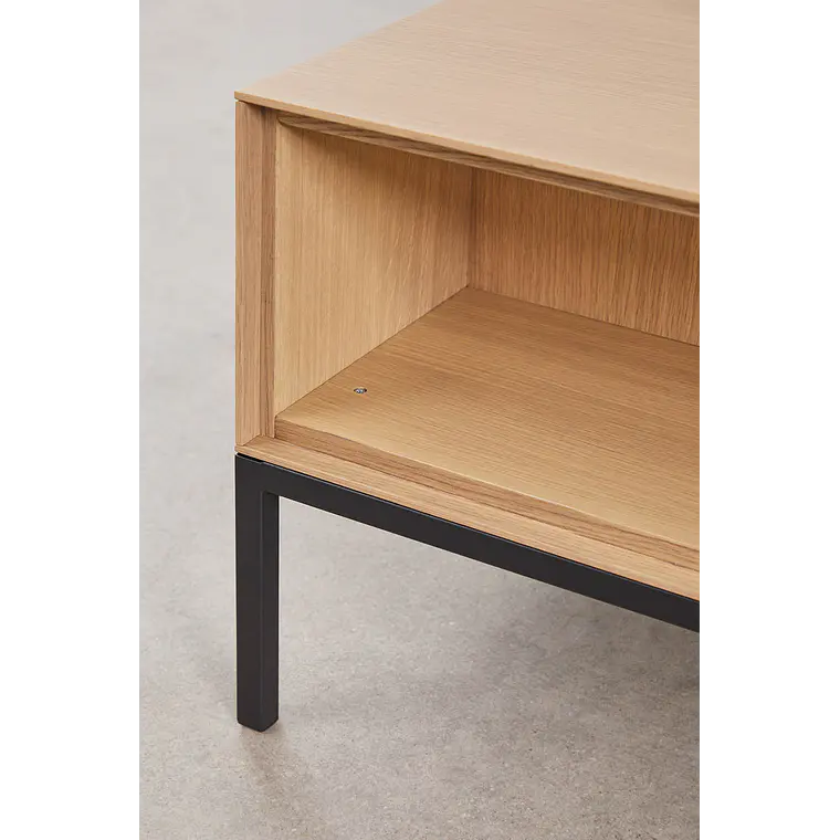 Lulen · Mesa de centro en acabado madera de 120 cm 5