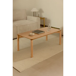 Lumaria · Mesa de centro en acabado madera de 120 cm