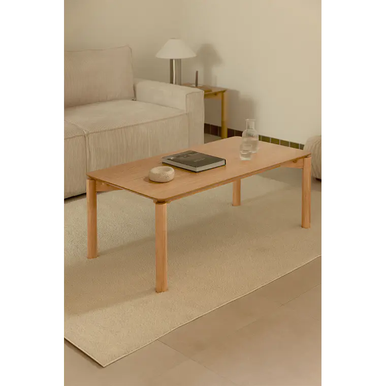 Lumaria · Mesa de centro en acabado madera de 120 cm 1
