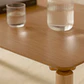 Lumaria · Mesa de centro en acabado madera de 120 cm - Miniatura 3