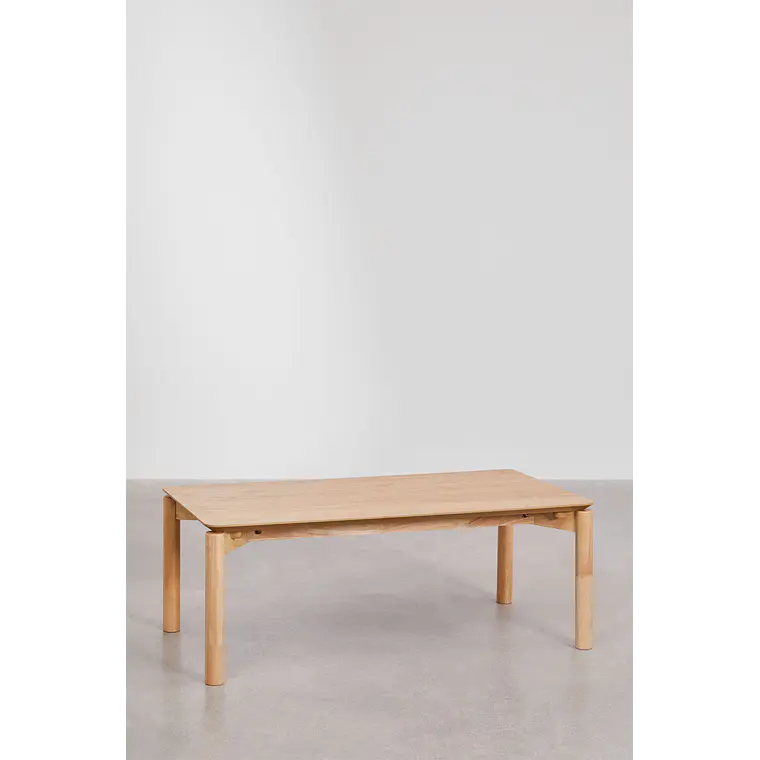 Lumaria · Mesa de centro en acabado madera de 120 cm 4