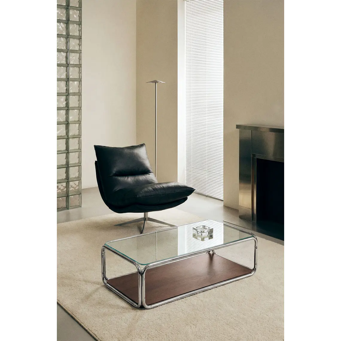 Onaren · Mesa de centro en cristal de 120 cm 1