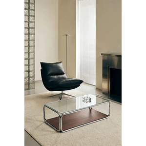 Onaren · Mesa de centro en cristal de 120 cm