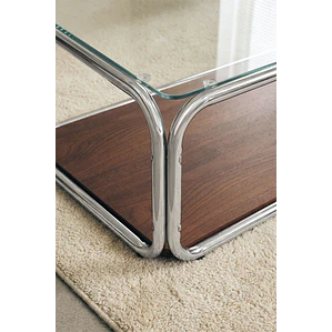 Onaren · Mesa de centro en cristal de 120 cm