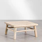 Mesa de centro para jardín cuadrada 80x80 cm en madera de teca Fioria - Miniatura 2