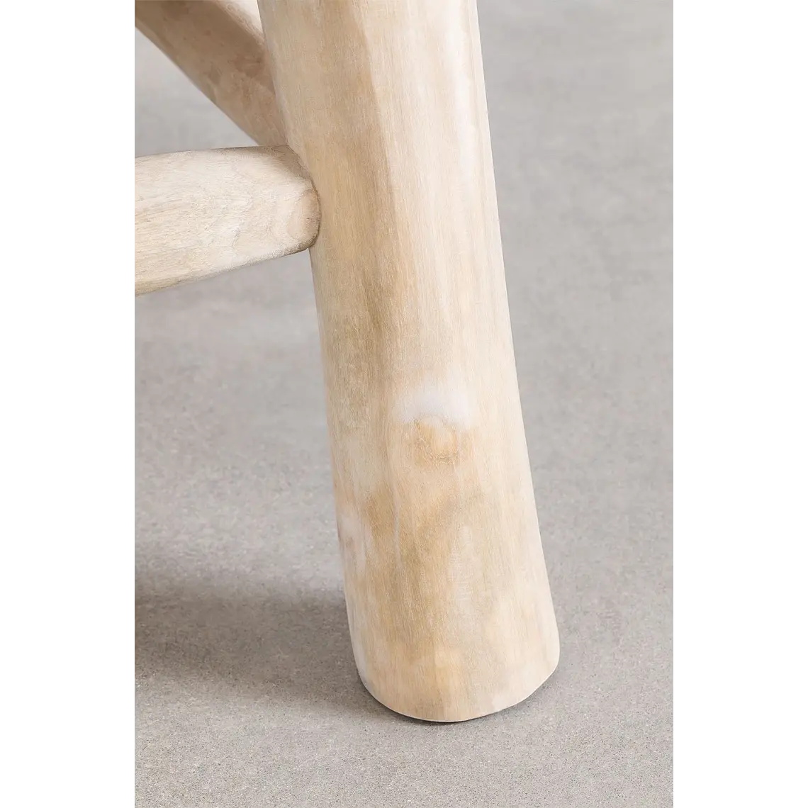 Mesa de centro para jardín rectangular 120x80 cm en madera de teca Erenia 6