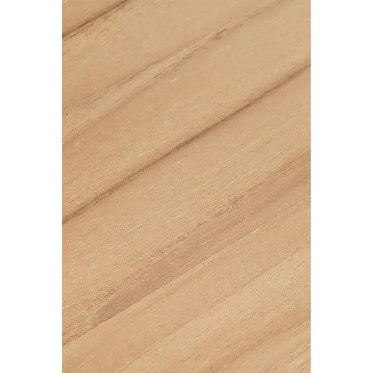 Mesa de centro para jardín redonda Ø80 cm en madera de teca y aluminio Neria 6
