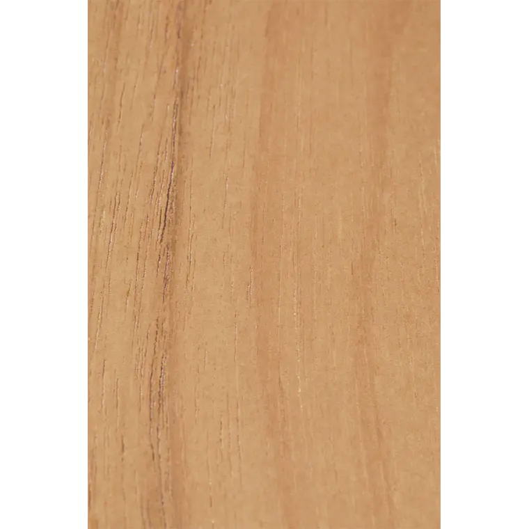 Mesa de centro para jardín redonda Ø80 cm en madera de teca y aluminio Valena 6