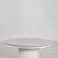 Mesa de centro para jardín redonda Ø90 cm en piedra sinterizada y aluminio Torena - Miniatura 2