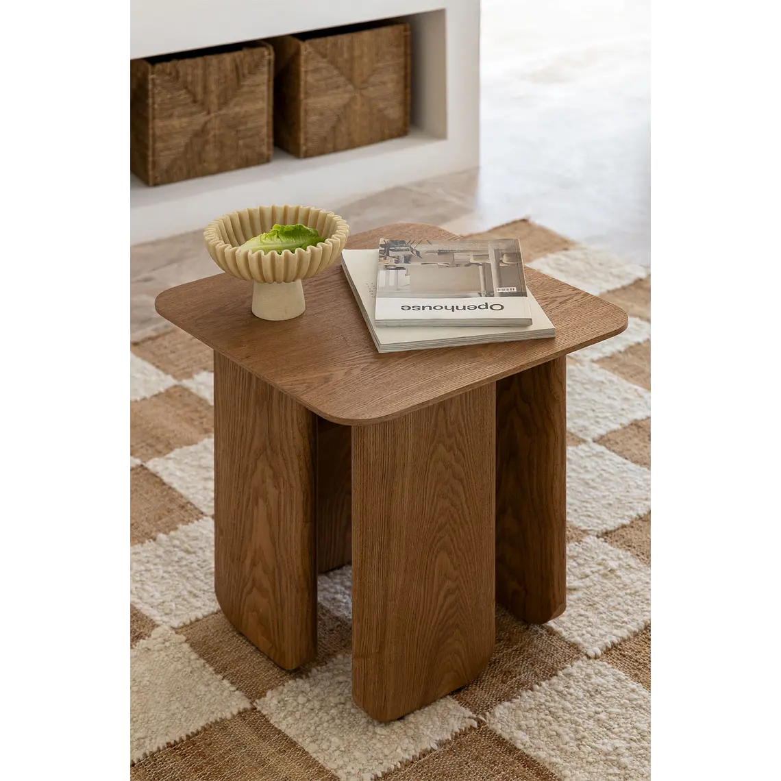 Solria · Mesa de centro en acabado madera de 50 cm 1