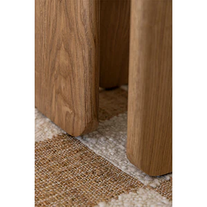 Solria · Mesa de centro en acabado madera de 50 cm