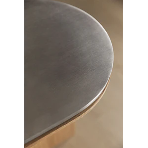 Talian · Mesa de centro en metal de 120 cm