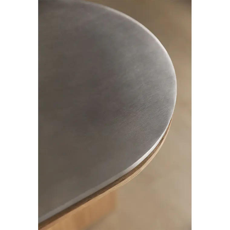 Talian · Mesa de centro en metal de 120 cm 2